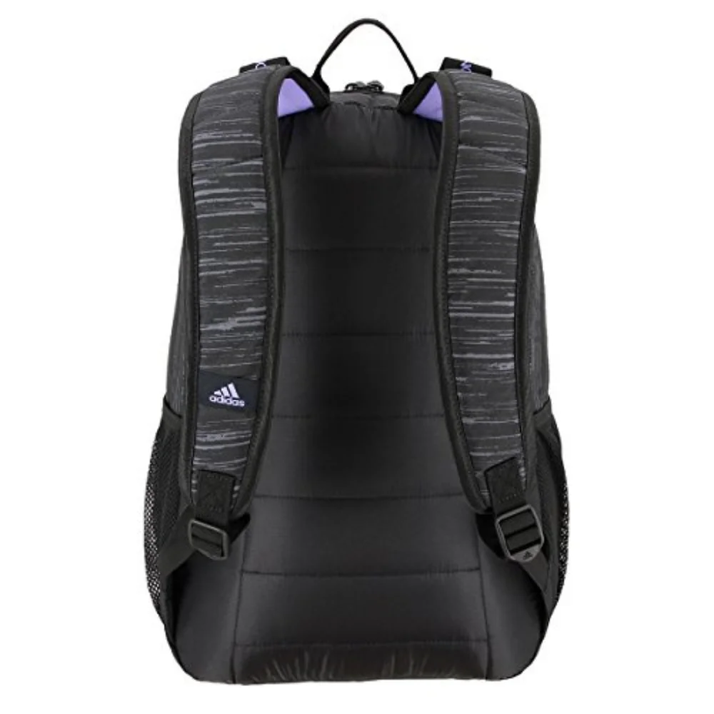 NWT Adidas Unisex Mission Plus Backpack Looper Black/Light Flash Purple